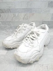 ◇ Θ PUMA プーマ スニーカー シューズ サイズ23.5㎝ ホワイト レディース E  【1506180016415】