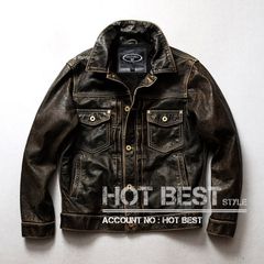 2.0mmフルグレインカウハイド】J100 プレミアム牛革ライダース 