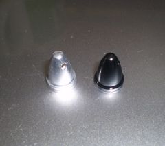 スピンナーナット　M5 穴付き（正ネジ.逆ネジ）2個