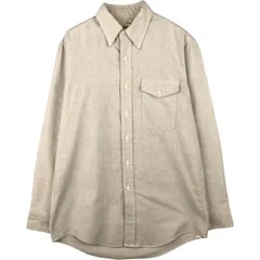古着 80~90年代 エルエルビーン L.L.Bean 長袖 ボタンダウンストライプシャツ USA製 メンズL相当 ヴィンテージ/eaa589148