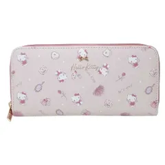 ハローキティ レディース長財布 ラウンド束入 ラウンドファスナーロングウォレット サンリオ アルディ ギフト プレゼント キャラクター グッズ 