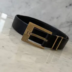 ✨美品✨サンローラン YSL ベルト 本革 カサンドラ ゴールド金具 男女兼用 楽天市場】SAINT LAURENT サンローラン ベルト YSL BELT 2.0