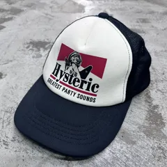 HYSTERIC GLAMOUR Guitar Girl Mesh Cap ギター ガール メッシュ キャップ 帽子 ヒステリックグラマー 02233QH05 F 91603A7
