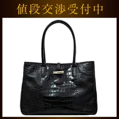 ロンシャン トートバッグ ec-21220 ブラック 美品 レザー 中古