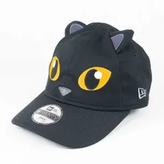 【ニューエラ正規品】KIDS 子供用 ニューエラ New Era® NEW ERA® 帽子 キャップ キッズ Child 9TWENTY Animal キャット ブラック(商品番号：14671710)