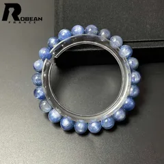 【一点限り】  綺麗 EU製 ★ROBEAN・カイヤナイト★パワーストーン ブレスレット アクセサリー 天然石 原石 お守り 高級 ギフト プレゼント2   8.5-8.9mm M0117058
