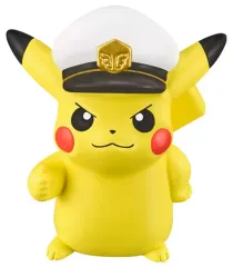 【中古】食玩 トレーディングフィギュア 4.キャプテンピカチュウ 「ポケモンキッズ リコと旅の仲間たち編」