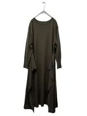 Untitled 2WAYラップデザインワンピース タグ付き フレア ウール 153-59450 アンタイトル