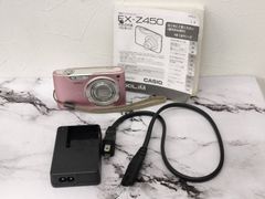 【CASIO】 EXILIM ZOOM EX-Z450 ピンク 充電器付き