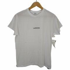 ラルディー二 LARDINI フロントロゴ クルーネックTシャツ メンズ JPN：XS 