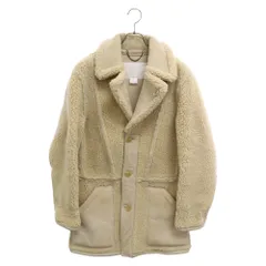Martin Margiela (マルタンマルジェラ) ×H&M エイチアンドエム ボア フェイクムートンジャケット ベージュのサムネイル