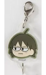 【中古】キーホルダー 山口忠 「ハイキュー!! ジロリ トレーディングつながるアクリルチャーム -烏野ver.-」