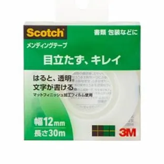 3M　スコッチ　メンディングテープ　幅12㎜／長さ30m　810-1-12C