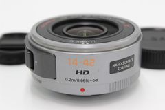 パナソニック(Panasonic) マイクロフォーサーズ用 ルミックス G X VARIO PZ 14-42mm/F3.5-5.6 ASPH./POWER O.I.S. シルバー H-PS14042-S ルミックス LUMIX