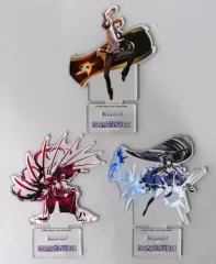 【中古】アクリルスタンド・アクリルパネル [単品] ツルギ＆カグヤ＆クオン オリジナルアクリルスタンド(3種) 「PS5/PS4/Switchソフト UNDER NIGHT IN-BIRTH II Sys：Celes ファミ通DXパック 3Dクリスタルセット」