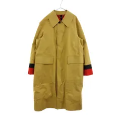 BURBERRY (バーバリー) BONDED COTTON POPLIN SEAM ボンデッド コットン ポプリン シーム ロングコート ベージュ/レッド 4546415のサムネイル