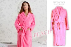 バスローブ ピーチ M-L メンズ レディース ふわふわ タオル地 ワンオペ 男女兼用 ガウン ルームウェア リラックス 着る毛布 ママ 子育て お風呂上がり 部屋着 あったか ギフト プレゼント 速乾 ロング マシュマロ バレンタイン エステ