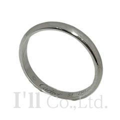 CARTIER　カルティエ　1895　ウェディング　リング　2.5MM　B4012551　Pt950　＃51　ブランドジュエリー　アクセサリー　指輪　11号　プラチナ　PT　バンド　クラシック　2.5mm【中古】【76474】