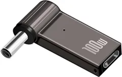 100 W USB-C入力DC 4.5×3.0 mm DELL専用 ノートパソコン/PD充電変換 アダプタPD充電 TYPE-C変換アダプタ 