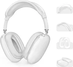 【在庫処分】AHASTYLE AirPods Maxヘッドホン用シリコンケースカバー [4 in 1] 傷防止イヤーパッドカバー/イヤーカップカバー/ヘッドバンドパッド/ヘッドバンドカバー Airpods Max用アクセサリー Apple AirPod