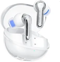 [新品※未使用] SOUNDPEATS(サウンドピーツ) Clear ワイヤレスイヤホン Bluetooth 5.3 おしゃれ イヤホン 透明なデザイン 最大40時間再生 ゲームモード ENC通話ノイズリダクション 専用アプリ対応 タッチ操作 カナル型 イのサムネイル