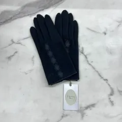 未使用 ChristianDior ディオール カナージュ手袋 グローブ レザー DIOR | CD Icon グローブ グレインレザー