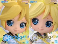 【中古】フィギュア 全2種セット 「初音ミク」 Q posket-鏡音レン-