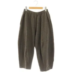 【美品】 ババグーリ 22SS バルーンパンツ リネン混 ブラック Mサイズ 美品】 ババグーリ 22SS バルーンパンツ リネン混 ブラック M
