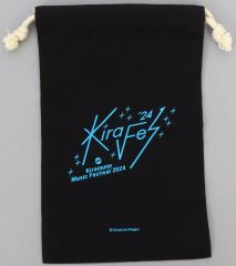 [중고] 가방 Trignal 페스 로고 건착 블랙 × 라이트 블루 [Kiramune Digital Collection [Kiramune Music Festival 2024 pack]] R001 당선 경품