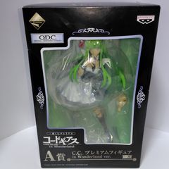 バンプレスト コードギアス in Wonderland A賞 C.C. プレミアムフィギュア in Wonderland ver.