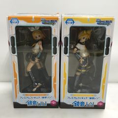 鏡音レン　鏡音リン　Project DIVA プレミアムフィギュア　２種 02w10373 プレミアムフィギュア 鏡音リン / 鏡音レン 2点セット