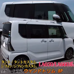 【送料無料】新型 タント LA650S LA660S ウィンドウトリム ドレスアップ アクセサリー エアロ カスタムパーツ DAIHATSU TANTO / TANTO CUSTOM