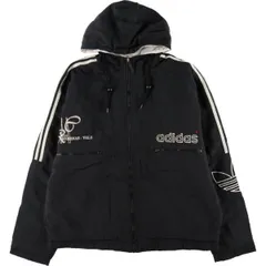 古着 80~90年代 アディダス adidas 中綿パーカー パファージャケット メンズL相当 ヴィンテージ/eaa505898