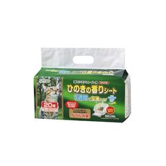 クリーンミュウシステムトイレ用ひのきの香りシート1週間用20枚