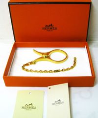 極美品 エルメス グローブホルダー 手袋ホルダー Filou フィルー 