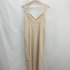 ◇ ⊂ Louere ルエレ ロング丈 ワンピース サイズS ベージュ系 レディース E  【1412090001635】