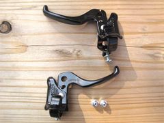 【最速発送】DIA-COMPE ダイアコンペ ブレーキレバー MX122 23.8mm ブラック【自転車】【ドロップハンドル】【ピストバイク】