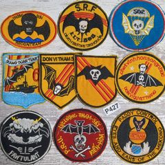 vintage 40s〜50s army skull ワッペン ベトナム戦争希少