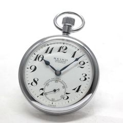 19セイコー プレシジョン 懐中時計  /　昭41　0025　国鉄関西/　15石 　/　絶版時計 /19seiko-1271