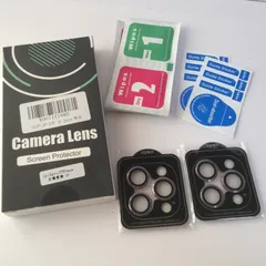 C285　未使用　iphone14pro / pro max　カメラレンズカバー　2枚入り　カメラフィルム