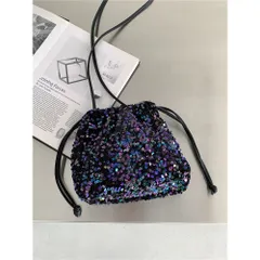 ☆ カラフル ☆ ショルダーバック スパンコール ショルダーバッグ 巾着 レディース スパンコール トートバッグ ショルダーバック トートバック 巾着バッグ 巾着バック 肩掛け 斜めがけ ななめかけ トート ミニトート ハンドバッグ 軽量 軽い 2way