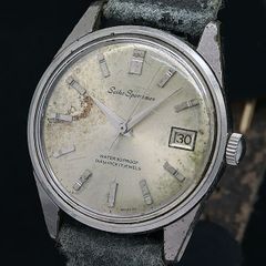 ☆玄人マニア御用達❣️名機.Seiko Cronos Sea horse❣️稼働品