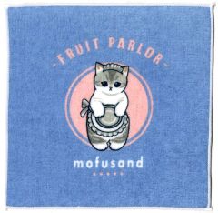 [중고]타월·수건 웨이트리스 냥 패브릭 컬렉션(핸드 타월) [이치반 쿠지 mofusand ~Fruit Parlor~] G상