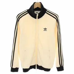 アディダスオリジナルス adidas originals アディカラーワッフルクラシックトラックトップ トラックジャケット アウター ジップアップ XS 白 ホワイト 黒 ブラック JW0109 /YT