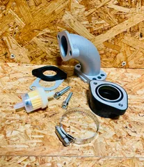 可変マニホールド ビックキャブ用 首振りマニホールド 26mm モンキー カブ シャリー ダックス PE24 VM26 PWK24 インマニ dax monkey