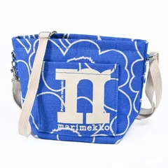 新品 マリメッコ marimekko ショルダーバッグ クロスボディ MONO MINI Unikko モノ ミニ ウニッコ レディース ブルー 94154 094154 580 北欧雑貨 北欧デザイン