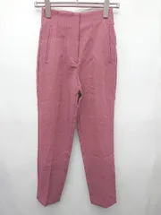 ◇ Θ ZARA ザラ ハイウエスト ワイド パンツ サイズUSA XS ピンク系 レディース P  【1410160016176】