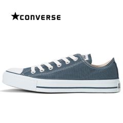 コンバース CONVERSE オールスター OX ネイビー スニーカー キャンバス シューズ 定番 靴 くつ クツ ローカット 男性 女性 紺 青  ALL STAR OX NAVY cons