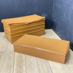 TUPPERWARE タッパーウェア 収納ケース スーパーケース 5点