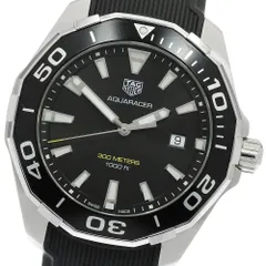 タグホイヤー TAG HEUER WAY101A アクアレーサー デイト タグ・ホイヤー アクアレーサー300m WAY101A.BA0746 ブラック